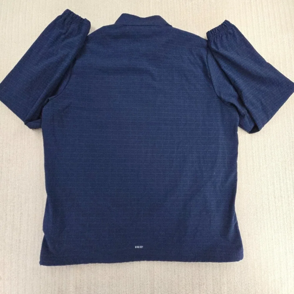 Adidas South Alabama Jaguars Sweatshirt Men XL Blue Windready Basketball 1/4 Zip